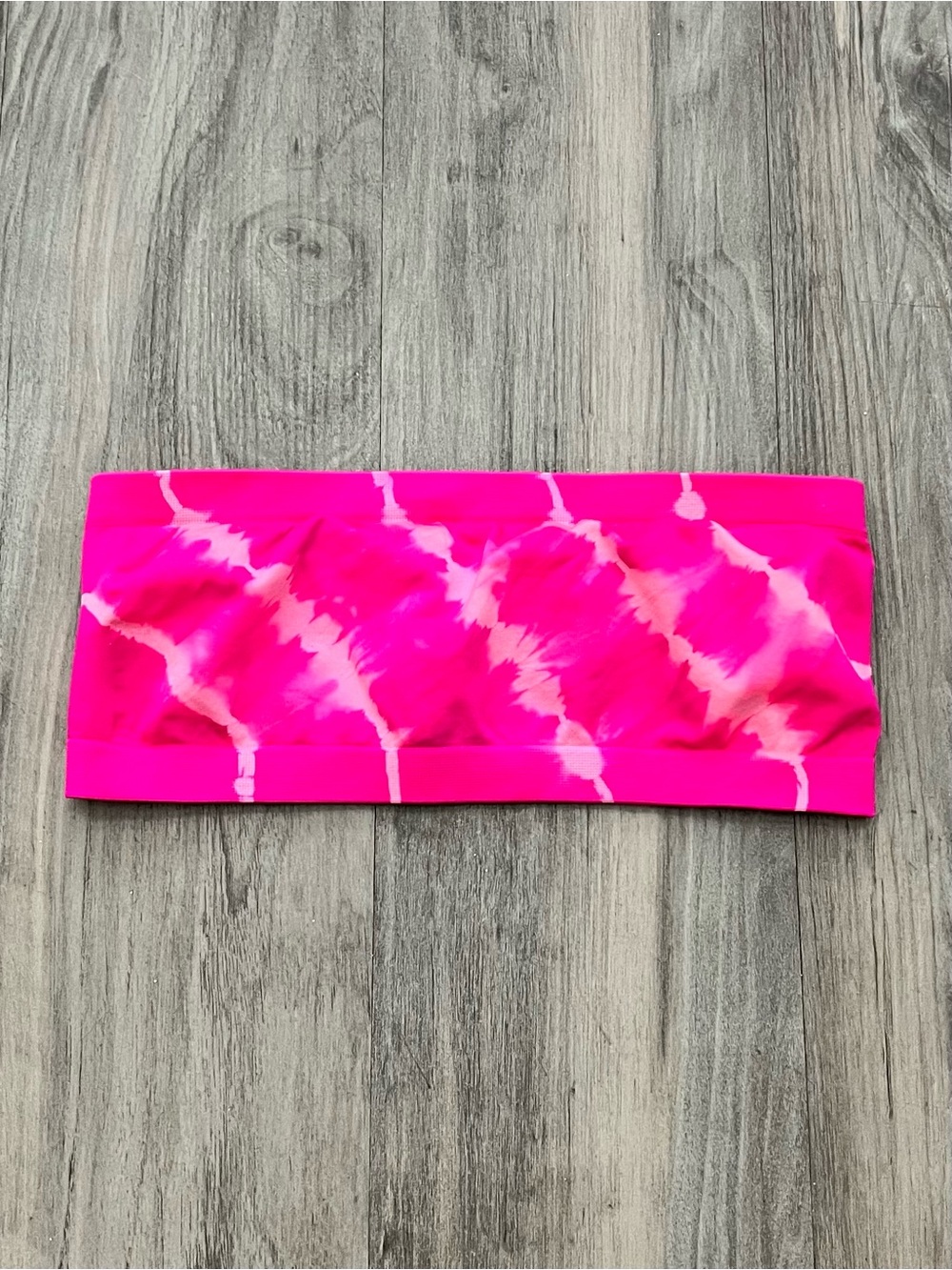 Victoria's Secret pink tie-dye bandeau top | Size small